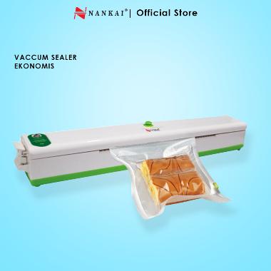 VACUM SEALER EKONOMIS / MESIN VAKUM MAKANAN putih