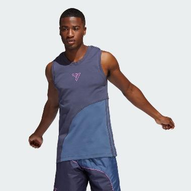 adidas Trae Basketball Tank Top Baju Basket Pria [HN9529] XS