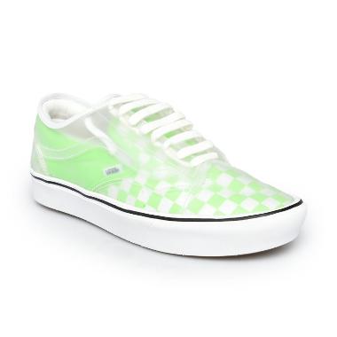 green black checkered vans