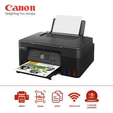 Canon PIXMA G3770 Black All-In-One Ink Tank Wireless Refillable Ink Tank Printer with Low-Cost Print