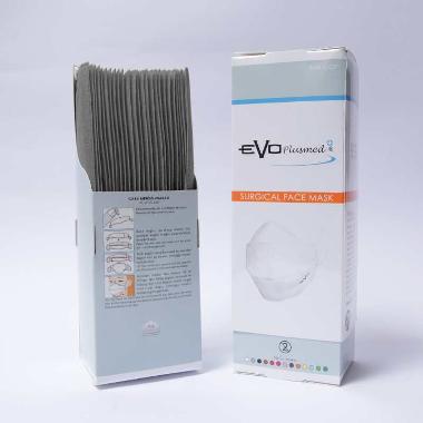 [LAST CHANCE] - Evo Plusmed+ Surgical Face Mask [1 box/ 25 pcs] Abu-Abu