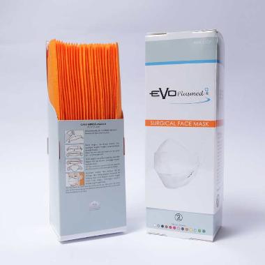 [LAST CHANCE] - Evo Plusmed+ Surgical Face Mask [1 box/ 25 pcs] Orange
