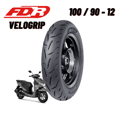 FDR Velogrip [100/90 - 12] Ban Depan Ban Motor FDR Velogrip Matic Tubeless