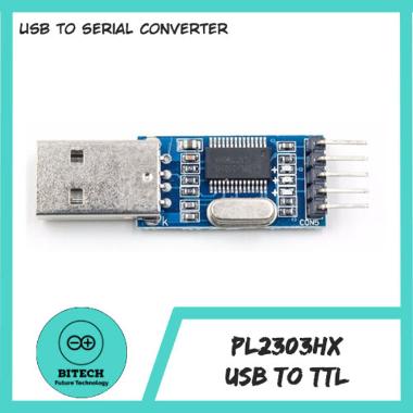 PL2303HX USB to TTL/Serial Converter biru