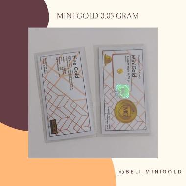 âˆš Mini Gold Emas Mini 0.05 Gram Black Series Terbaru Juli