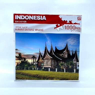 Mainan EMCO Indonesia Jigsaw Puzzle Series Rumah Gadang Minang 100181