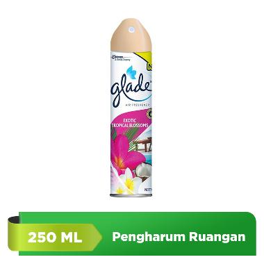 Glade Aerosol Pengharum Ruangan Tropical Blossom [225 mL] --