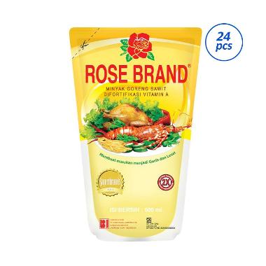 Rose Brand Minyak Goreng Pouch 500 mL [24 Pcs/ 1 Karton]