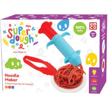 Emco 106128N Super Dough Activity Noodle Maker Set Multicolor