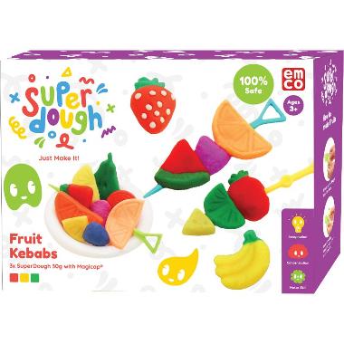 Emco 106148N Super Dough Mini Maker Fruit Kebabs Multicolor