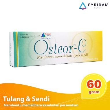 Osteor-C Cream Krim Untuk Membantu Meredakan Nyeri Sendi Dengan Kandungan Glucosamine 1 Tube Isi 60