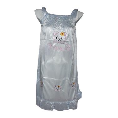 You've (YouHave) 302 Sleepwear Dress Baju Tidur Wanita Blue Semua Ukuran