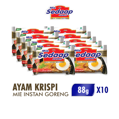 Promo Harga Sedaap Mie Goreng Ayam Krispi 88 gr - Blibli