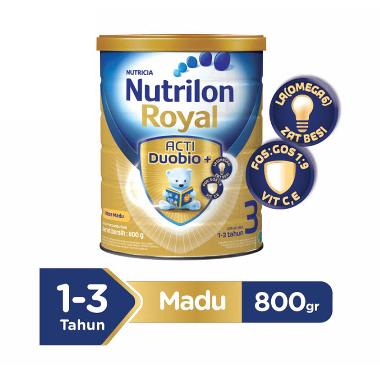 Weekend Deals Nutrilon Royal 3 Acti Duobio MADU Susu Formula [800 gram@2Kaleng]