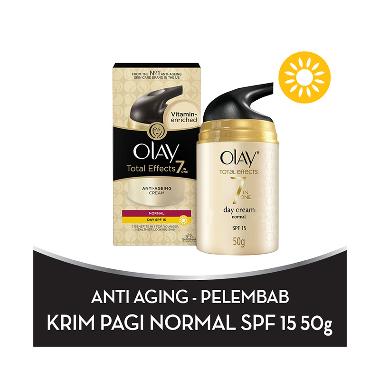 Olay Anti Aging - Pelembab Total Ef ... rmal SPF 15 7 in 1 - 50gr