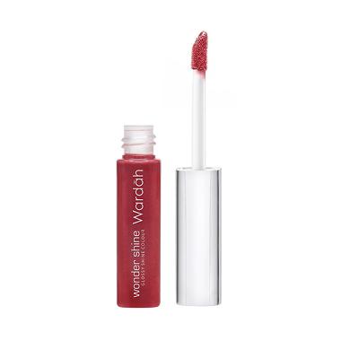 Wardah Wondershine Glossy Shine Colour - 01 Cinnamon Red