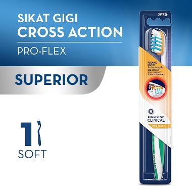 Oral-B Pro-Health Clinical Pro-Flex Sikat Gigi [Soft]