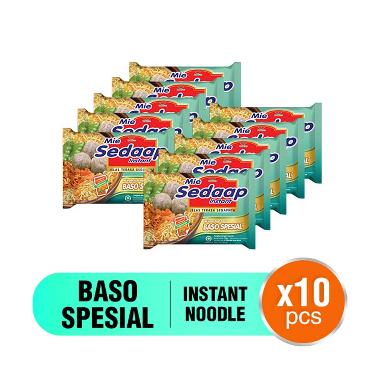 Promo Harga Sedaap Mie Kuah Baso Spesial 77 gr - Blibli