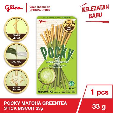 Promo Harga Glico Pocky Stick Matcha 33 gr - Blibli