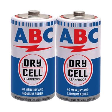 ABC R-14 Biru Baterai [7 Pack Isi 14 Pcs]