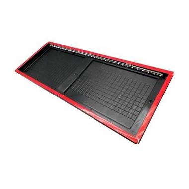 Absolut Mobil Acrylic 1 LED Tatakan Plat Nomor Merah