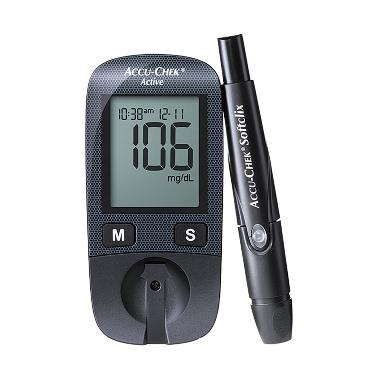 Jual Daily Deals - Accu Chek Active Kit Alat Cek Gula 