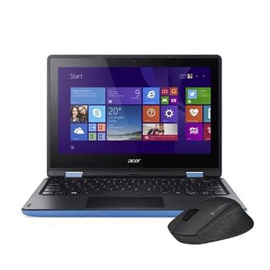 Acer Aspire R3-131T Laptop - Blue [ ... Mouse Logitech M280 Hitam