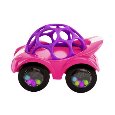 Jual Oball Pink Rattles and Roll Cars Pink Mainan Bayi