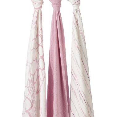 Aden+anais - 3-Pack Silky Soft Swad ... Kain Bedong Bayi dan Anak