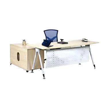 Aditech FR 06 Meja Kantor Direktur - Maple
