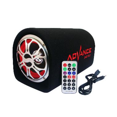 Advance T-101BT Speaker Bluetooth - Black [Karaoke/FM/5 Inch]