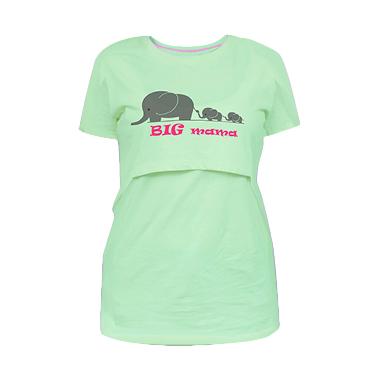 Aidan Big Mama Kaos Ibu Hamil and Menyusui - Hijau