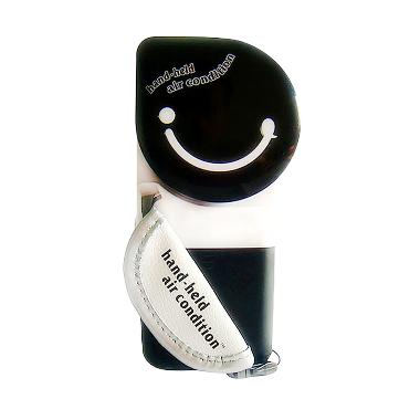 Aimons AC Mini Fan USB Handheld Bladeless AC Genggam - Black