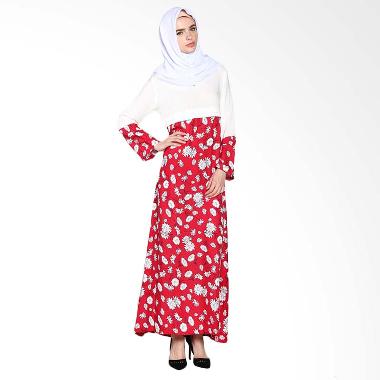 Aira Muslim Butik Veronica AB.D-005 Dress Muslim - Red