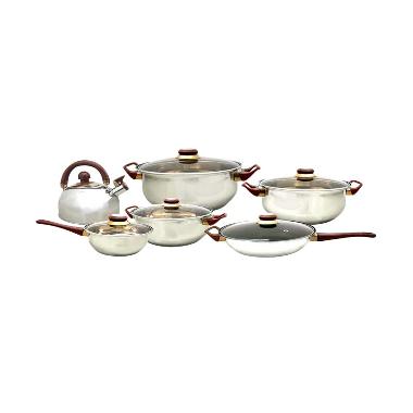 Airlux Panci Set dan Teko - Stainless