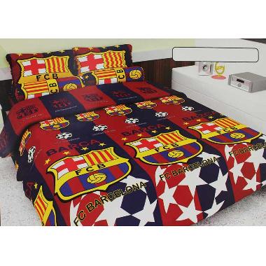 AIUEO Barca RS Set Sprei [King/180 x 200]