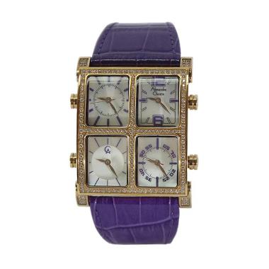 Alexandre Christie 141267 Analog Mo ... Rose Gold Kombinasi Ungu