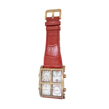Alexandre Christie 141269 Analog Mo ... Rose Gold Kombinasi Merah