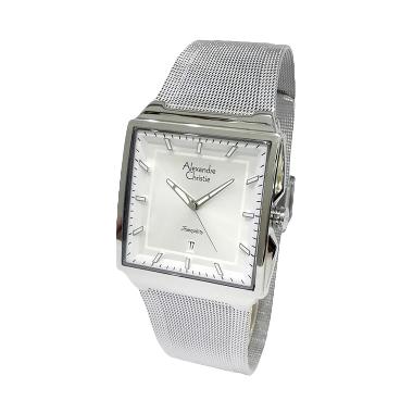 Alexandre Christie 1430274 Analog Jam Tangan Pria - Silver