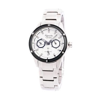 Alexandre Christie 6386 Stainless Steel Jam Tangan Wanita - Putih