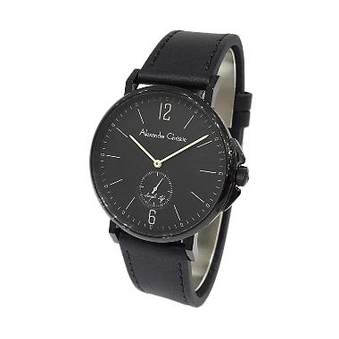 Alexandre Christie Simple Life 8458MSLIPBA Black Jam Tangan Pria