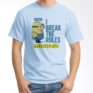 Ordinal Minions 08 Biru Muda Kaos P ...