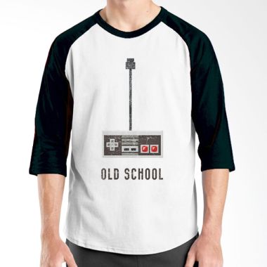 Ordinal Raglan Old School 07 Hitam ...