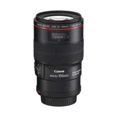 Canon Lensa EF 100mm F/2.8 L IS USM Macro
