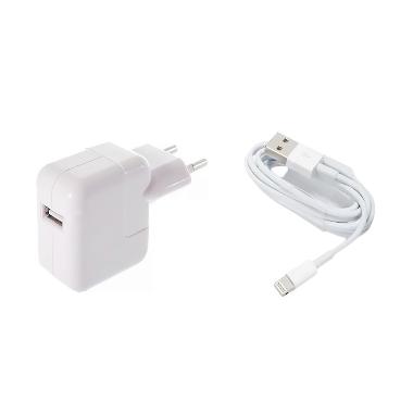 Apple Charger Original for Apple iP ... el Data Ligthning - White