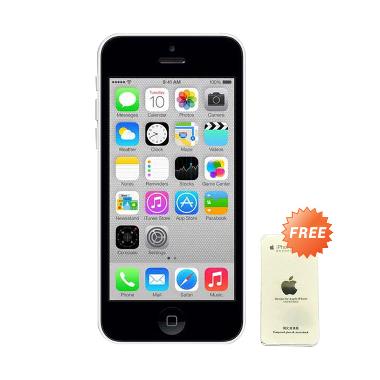 Apple iPhone 5C 32 GB Smartphone - White + Free Tempered Glass