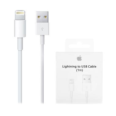 Apple Original Lightning 8 Pin USB ... for iPhone & iPad - Putih