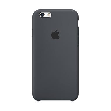 Apple Silicone Casing for iPhone 6 Plus or 6S Plus - CHARCOAL GRAY