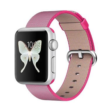 Jual Apple Sport Silver Aluminum Case Smartwatch with 