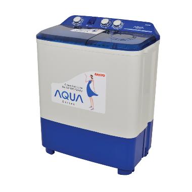 Aqua QW770XT Mesin Cuci [2 Tabung]